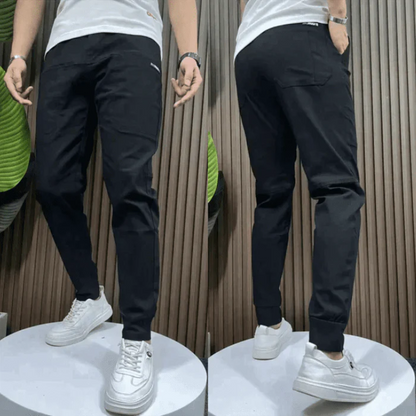 Slim Fit Cargo Trousers for Men