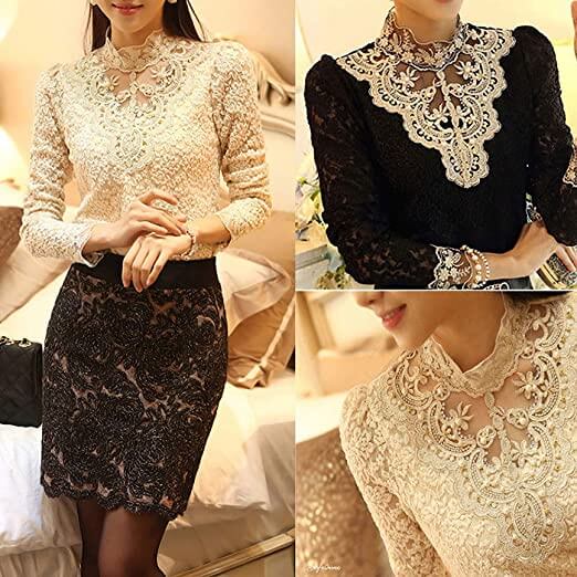 Kristin | Elegant Long Sleeve Blouse