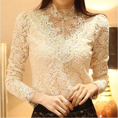 Kristin | Elegant Long Sleeve Blouse