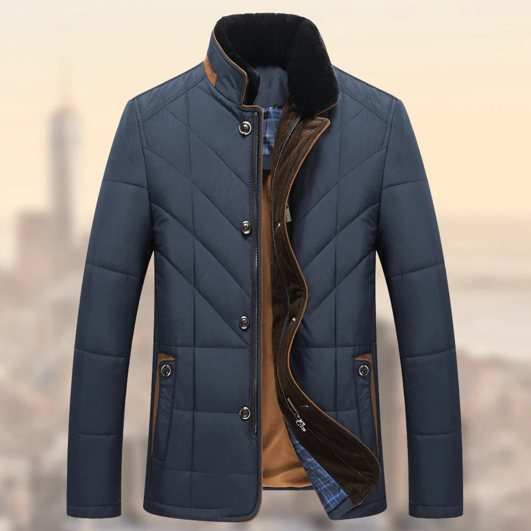 Warm Waterproof Men's Coat - Luxivelle