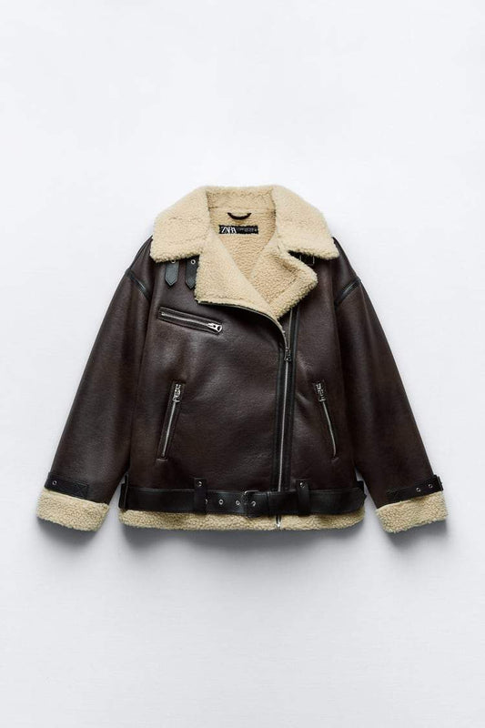 Chic Fake Fur Coat | Ladies' Fashion Jacket - Luxivelle
