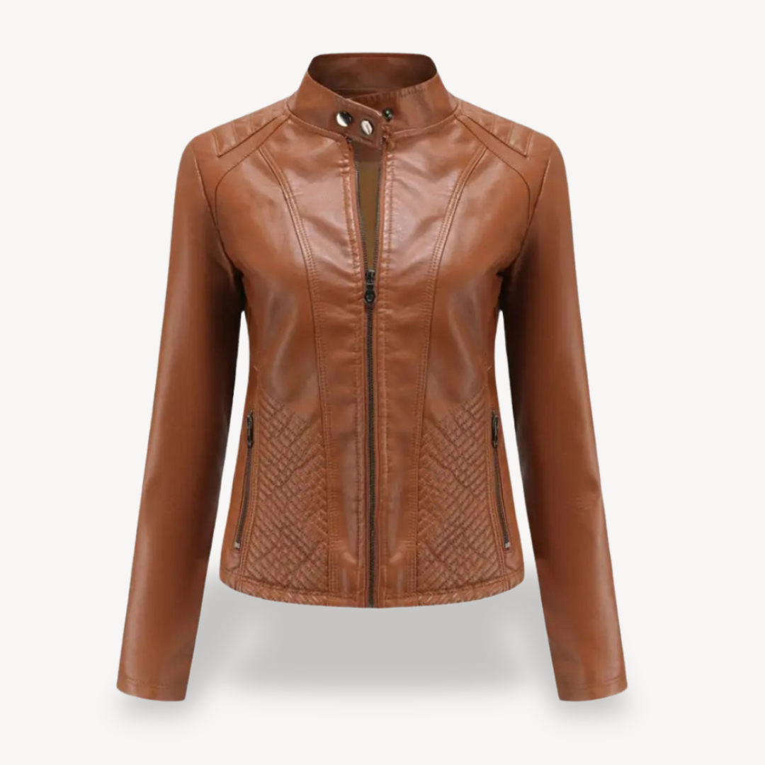 Faux Leather Jacket for Women 0