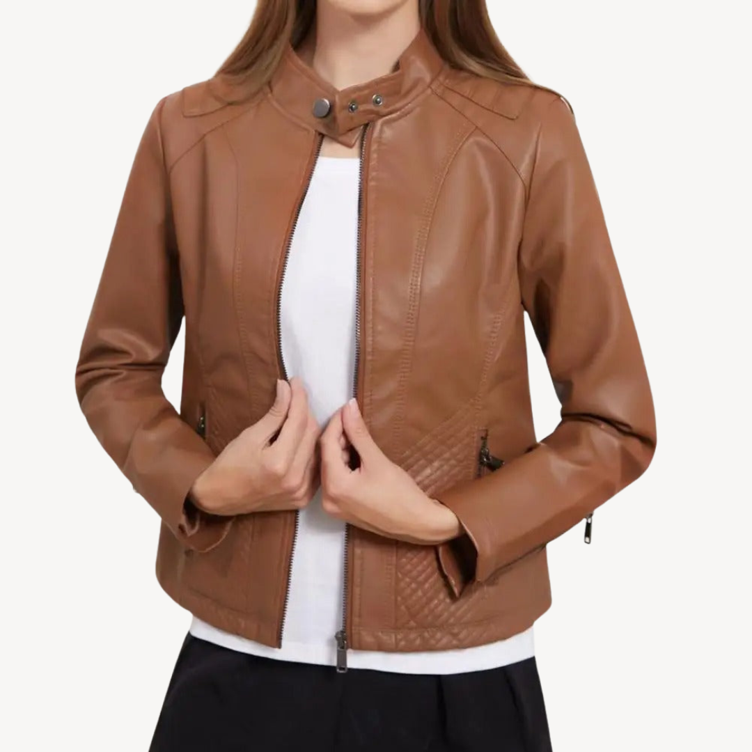 Faux Leather Jacket for Women 1