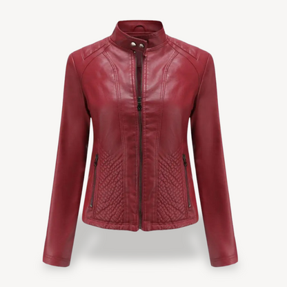 Faux Leather Jacket for Women 6