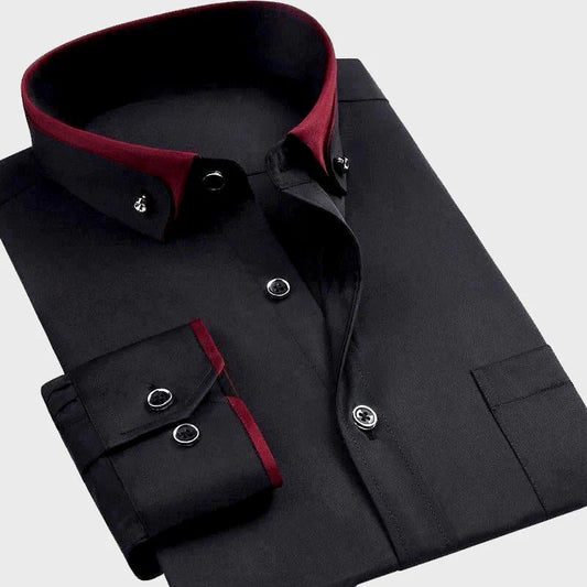 Classic Fit Mens Casual Button Down Shirt - Luxivelle