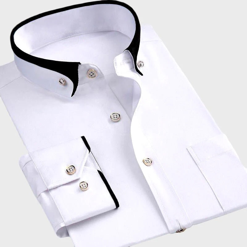 Classic Fit Mens Casual Button Down Shirt