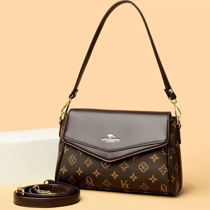 Retro Chic Shoulder Handbag - Luxivelle