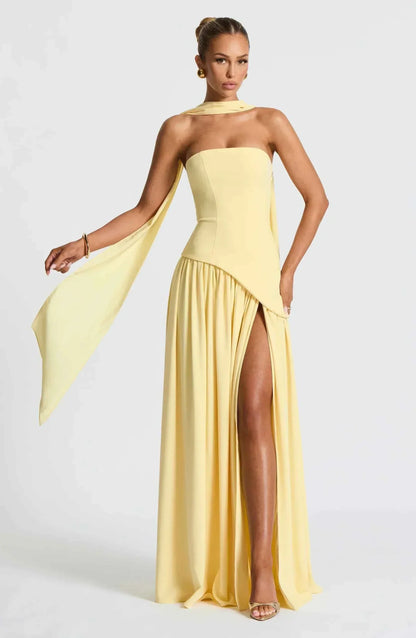 Elegant Women's Formal Maxi Dress for Parties