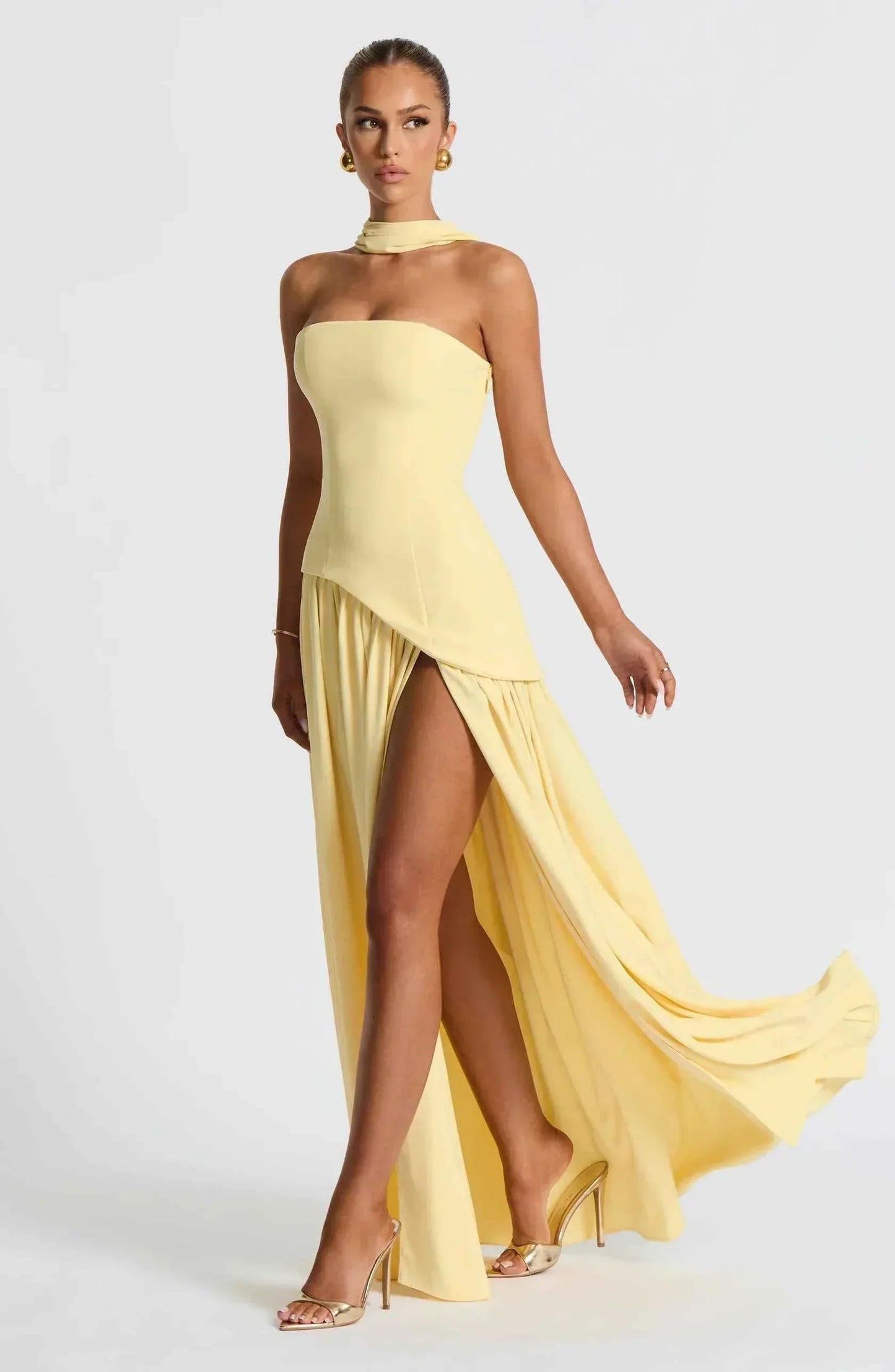 Elegant Women's Formal Maxi Dress for Parties