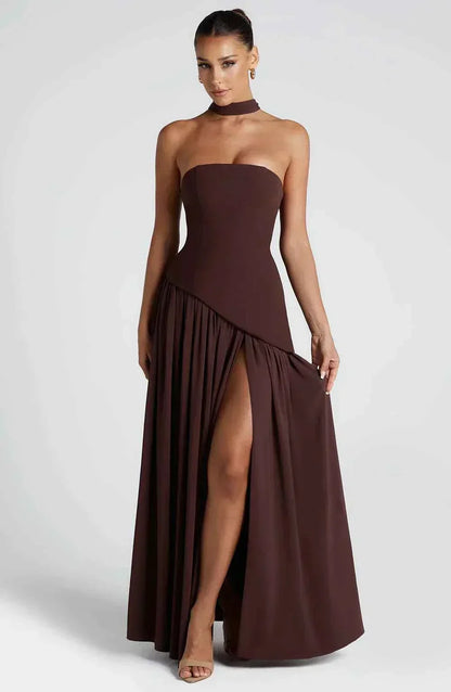 Elegant Women's Formal Maxi Dress for Parties