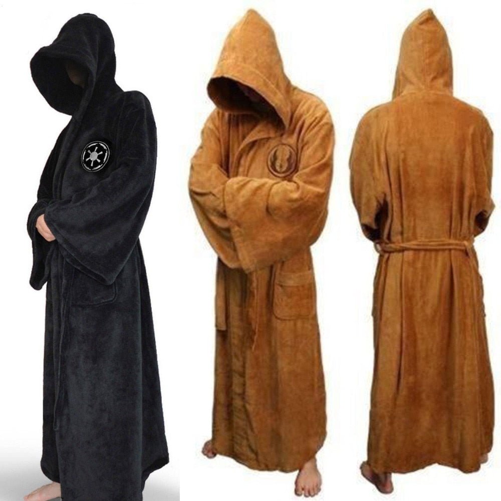 Cozy Mens Plush Bath Robe - Luxivelle