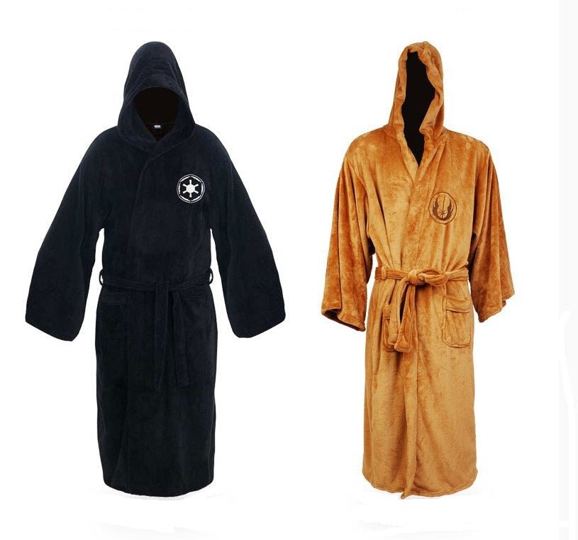Cozy Mens Plush Bath Robe