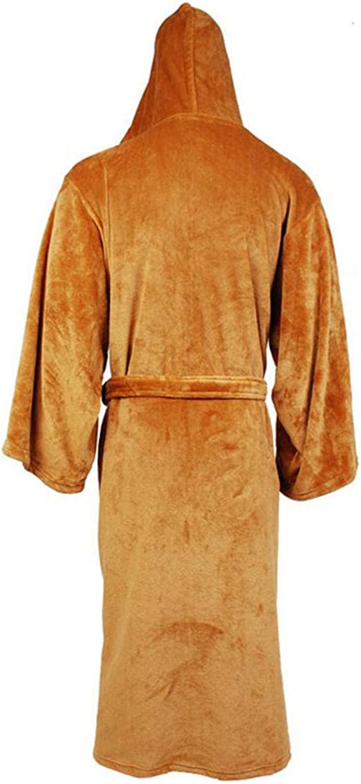 Cozy Mens Plush Bath Robe