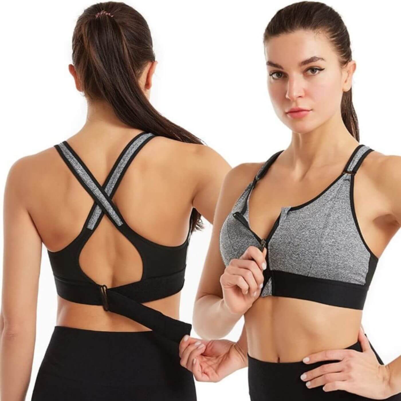 Moisture Wicking Athletic Bra Lightweight Gym Running Top