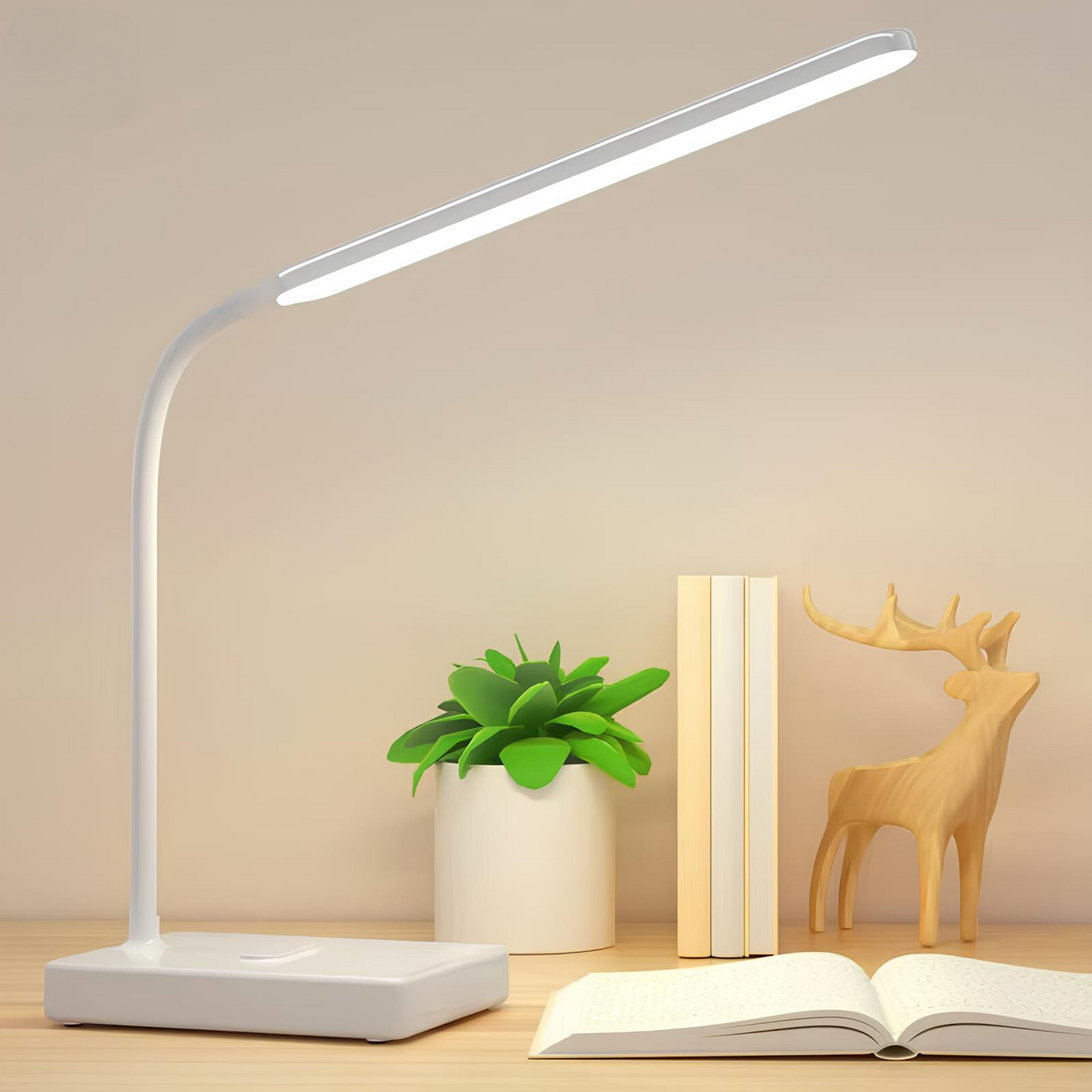 Flexible Dimmable LED Desk Lamp