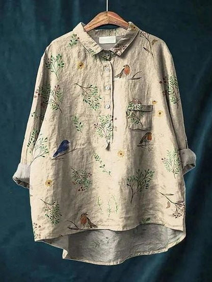 Pretty Flower Women's Blouse