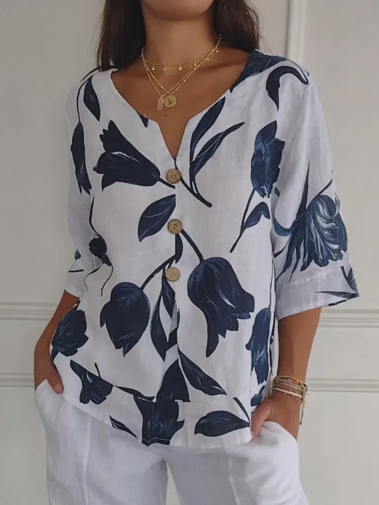 Pretty Classic Women's Long Sleeve Shirt - Luxivelle