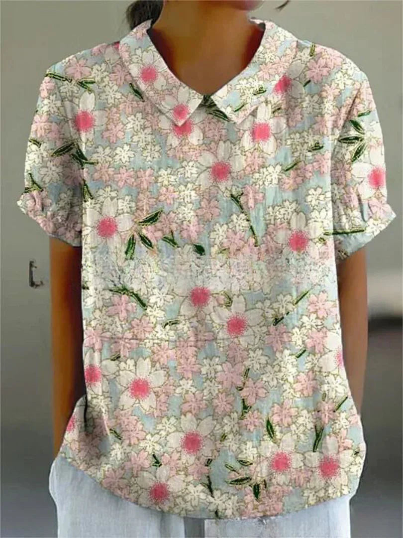 Daisy Floral Women's Top | Casual Summer Top 3