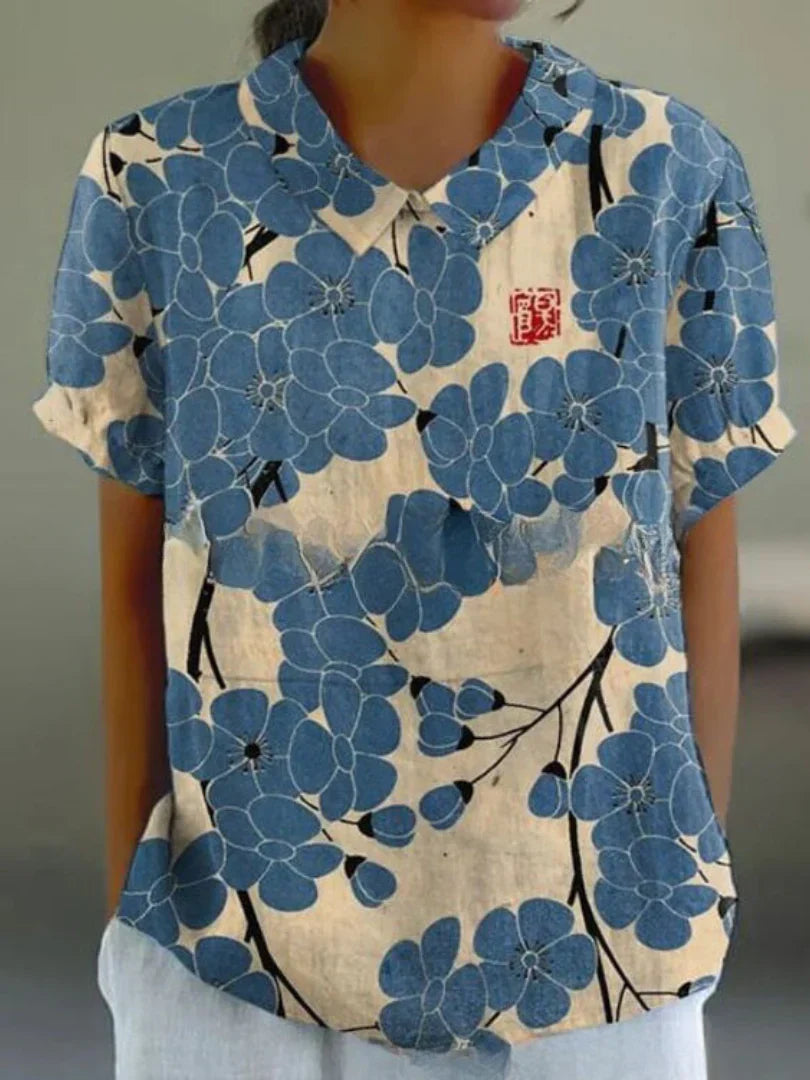 Daisy Floral Women's Top | Casual Summer Top 1