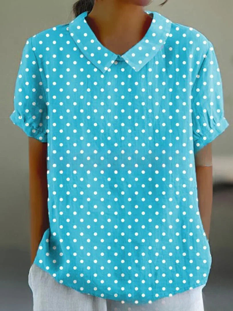Variant image for Daisy Floral Women's Top | Casual Summer Top-31
