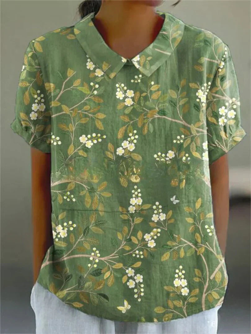 Daisy Floral Women's Top | Casual Summer Top 4