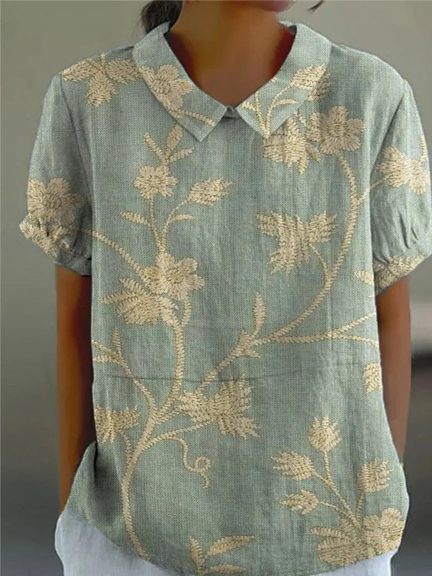 Pretty Blossom Women's Shirt - Luxivelle