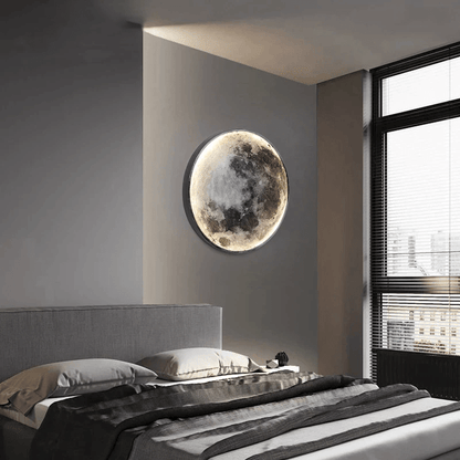 Bright Adjustable LED Moon Wall Lamp