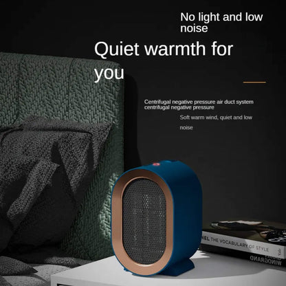 Compact Portable Electric Space Heater Low Wattage Energy Saver