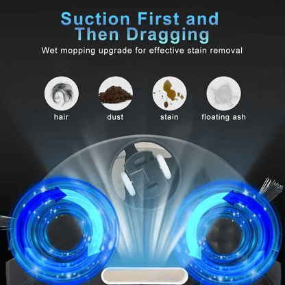 Ultra Quiet Automatic Robot Vacuum Mop Cleaner
