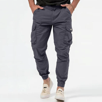 Men's Athletic Fitted Jogger Pants - Luxivelle