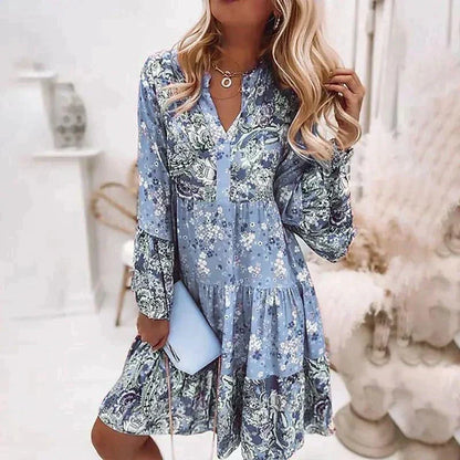 Indiana | Summer Dress - Floral Print, Plus Size Available-5