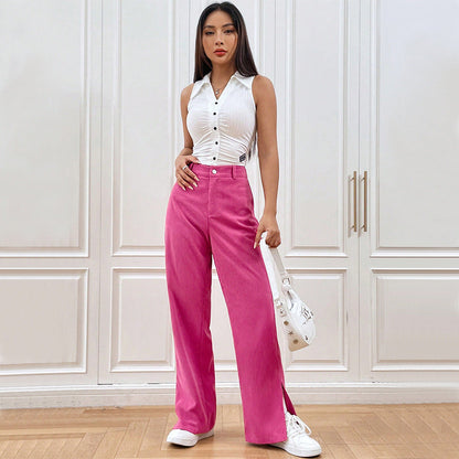 Frieda | Wide leg trousers