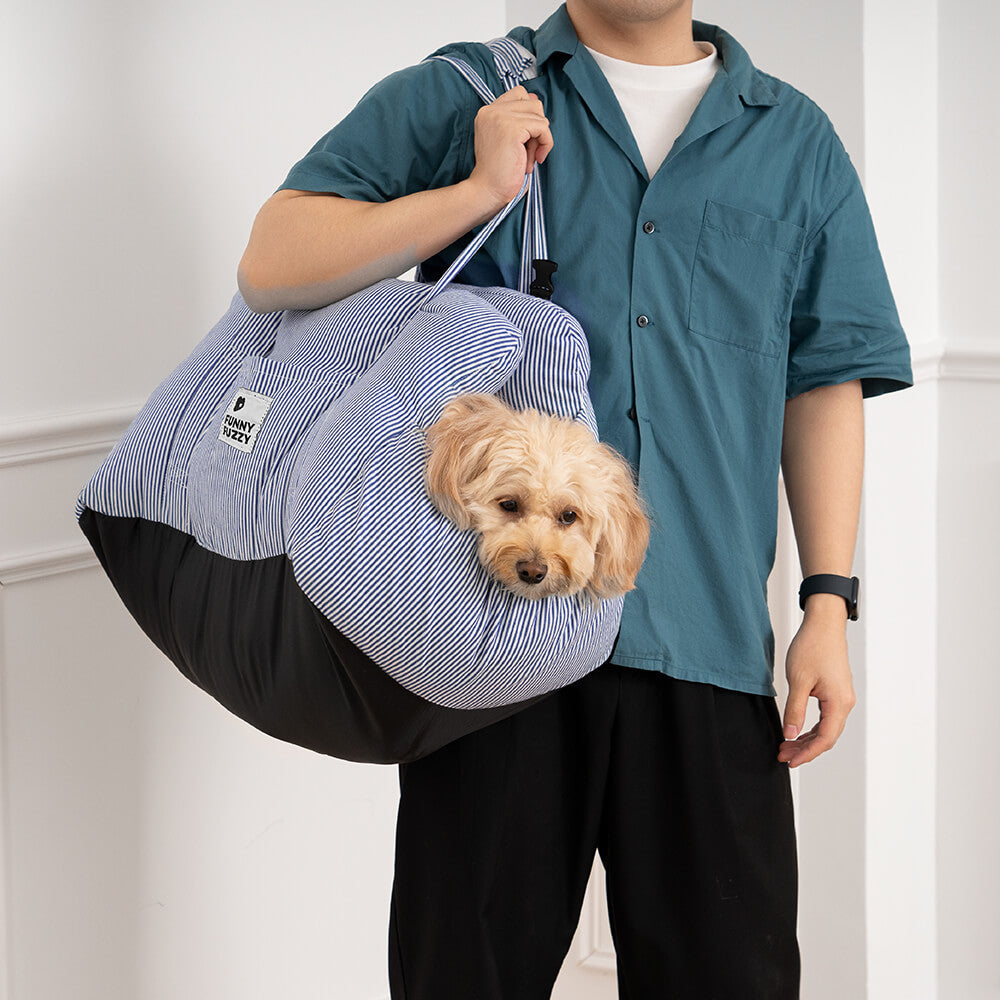 Cozy Pet Car Bed - Safe, Comfortable Dog Travel Carrier