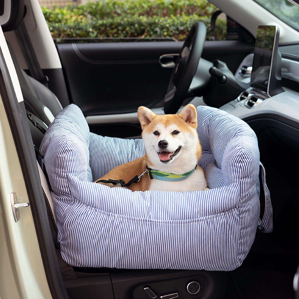 Cozy Pet Car Bed - Safe, Comfortable Dog Travel Carrier