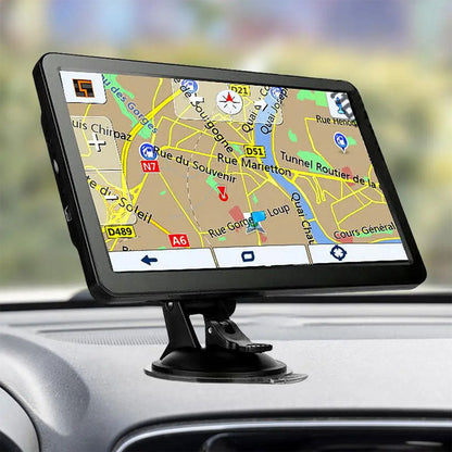 Large 7 Inch Truck Sat Nav with Free Lifetime Maps - Luxivelle