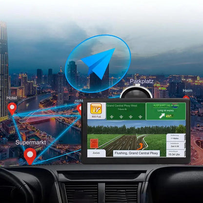 Large 7 Inch Truck Sat Nav with Free Lifetime Maps