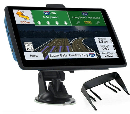Compact 7 Car GPS Navigator with Lifetime Maps Update - Luxivelle