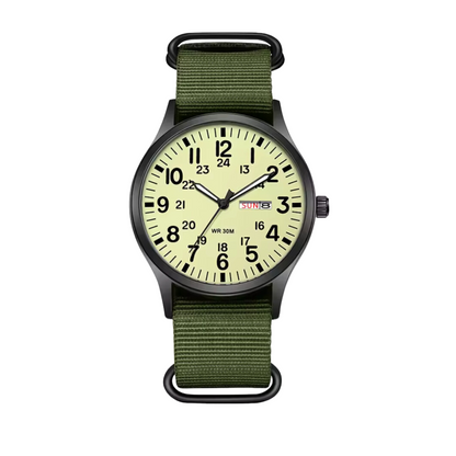 Tough Waterproof Mens Stainless Steel Sports Watch