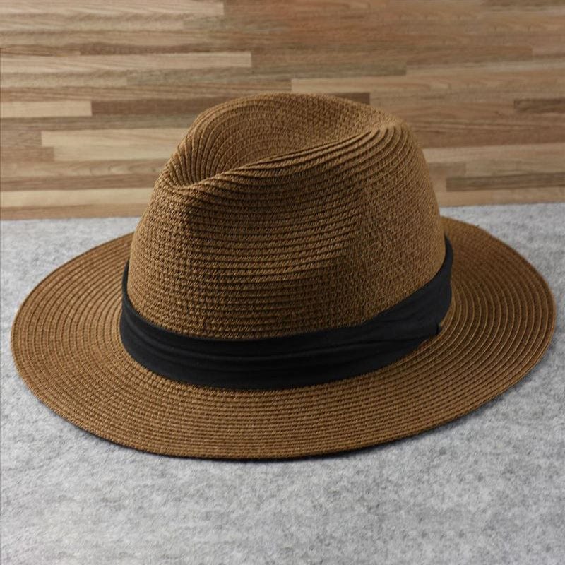 Garry | Elegant Straw Design Panama Hat 10