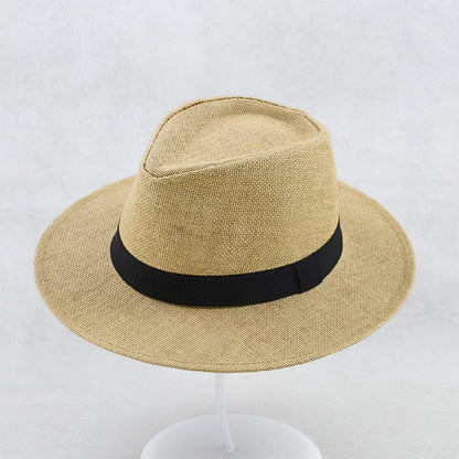Garry | Elegant Straw Design Panama Hat 11