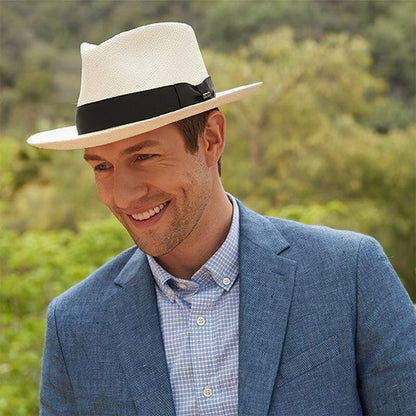 Garry | Elegant Straw Design Panama Hat 4