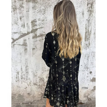 Chic Gold Midi Dress for Women Summer Wedding Guest