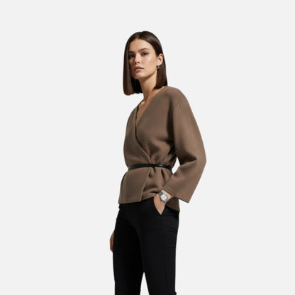 Ladies' Classic Cozy Wrap Cardigan Sweater