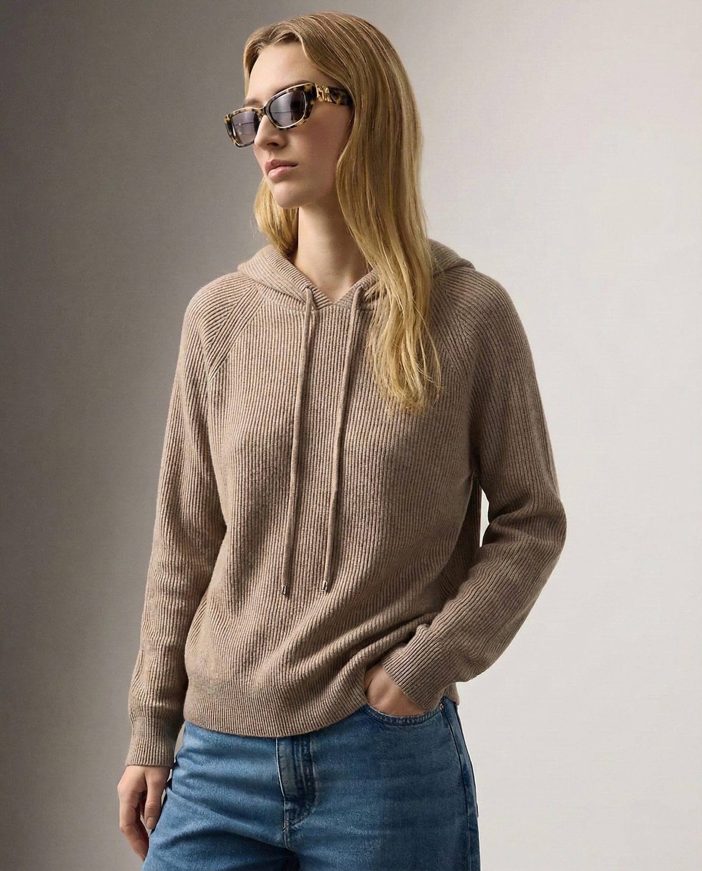 Urban Ladies Vintage Hooded Sweatshirt