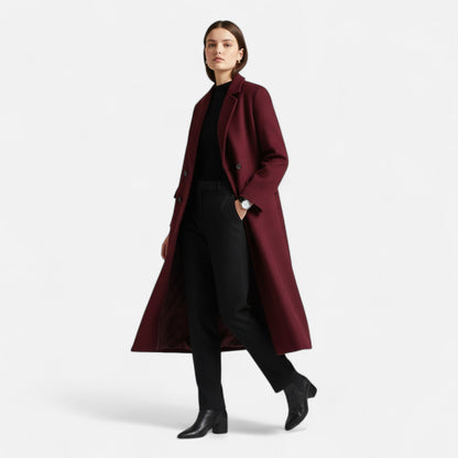Classic Ladies Long Trench Coat