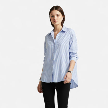 Classic Ladies Casual Button Shirt