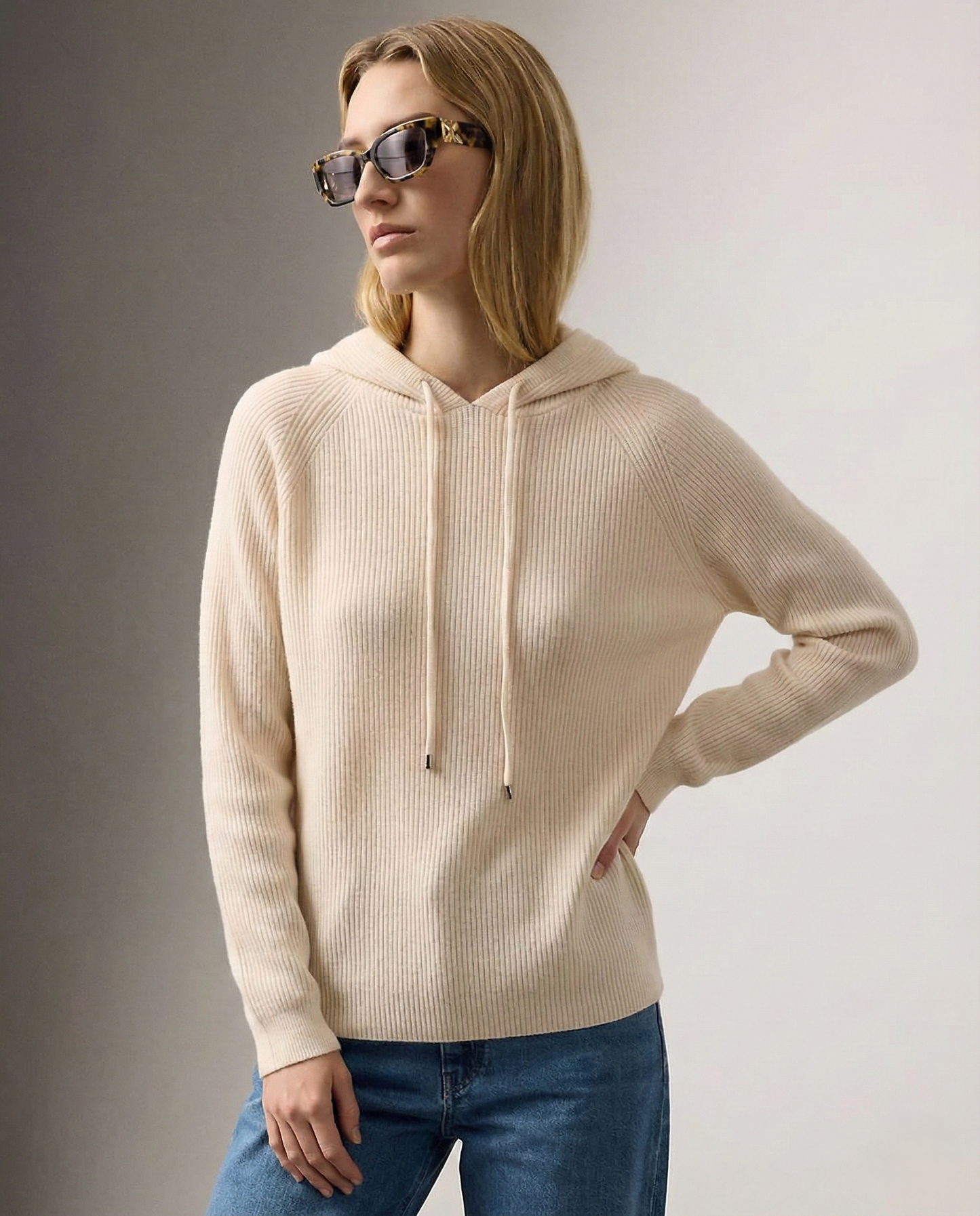 Urban Ladies Vintage Hooded Sweatshirt