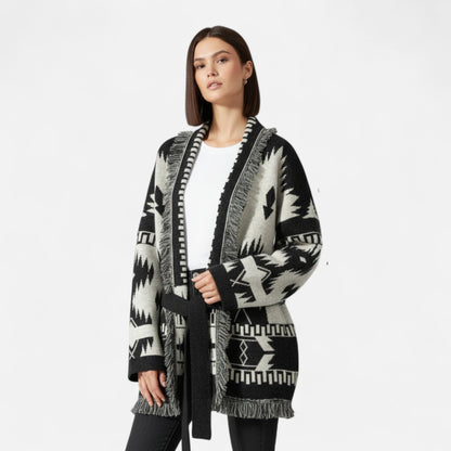 Luxury Soft Cashmere Tassel Sweater Cardigan