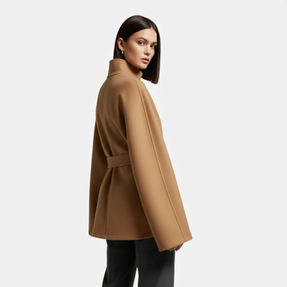 Ladies' Fitted Waist Trench Coat