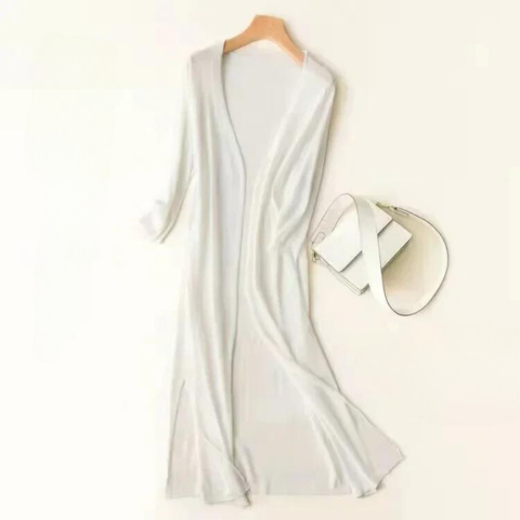 Lina | Elegant Lightweight Long Cardigan